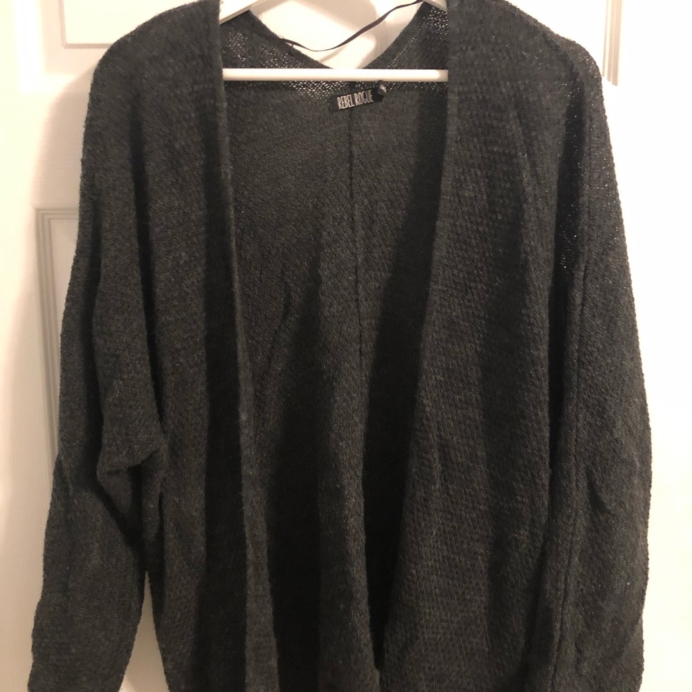 Grey Cardigan